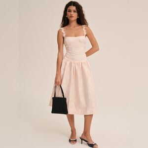 sonia midi dress for love and lemons For Love & Lemons Sonia Midi Dress